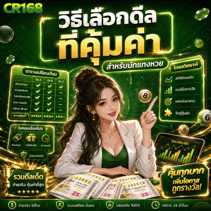 วิธีเลือกดีลที่คุ้มค่า