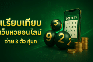 เปรียบเทียบ เว็บหวยออนไลน์