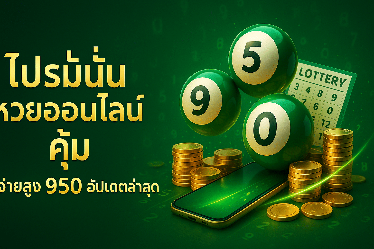 โปรโมชั่น หวยออนไลน์ คุ้ม