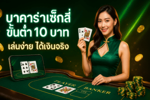 บาคาร่าเซ็กซี่ขั้นต่ำ 10 บาท